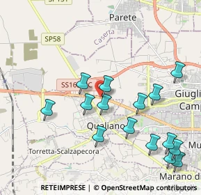 Mappa Via Circonvallazione esterna, 80019 Qualiano NA, Italia (2.37467)