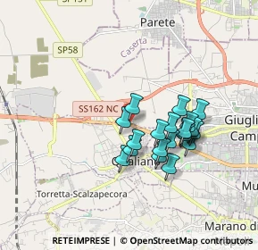 Mappa Via Circonvallazione esterna, 80019 Qualiano NA, Italia (1.5505)