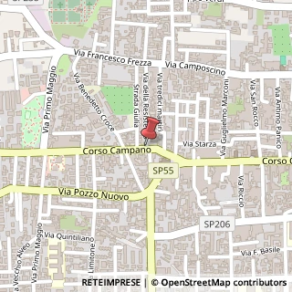 Mappa Via della Resistenza, 1, 80014 Giugliano in Campania, Napoli (Campania)