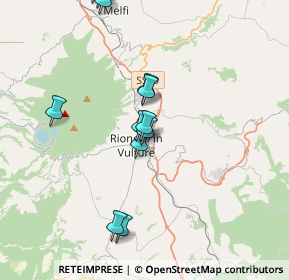 Mappa Via Fornace, 85028 Rionero In Vulture PZ, Italia (4.34385)