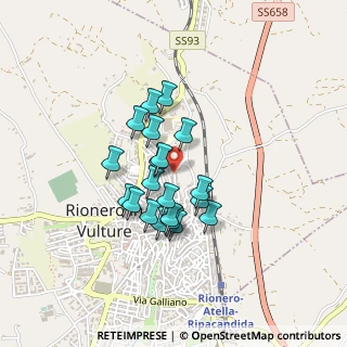 Mappa Via Fornace, 85028 Rionero In Vulture PZ, Italia (0.3465)