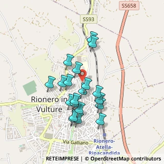 Mappa Via Fornace, 85028 Rionero In Vulture PZ, Italia (0.4275)