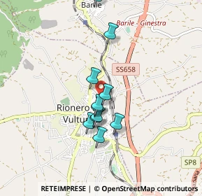 Mappa Via Fornace, 85028 Rionero In Vulture PZ, Italia (0.74818)