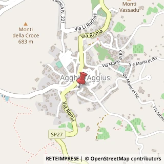 Mappa Via Riareddu, 18, 07020 Aggius OT, Italia, 07020 Aggius, Sassari (Sardegna)
