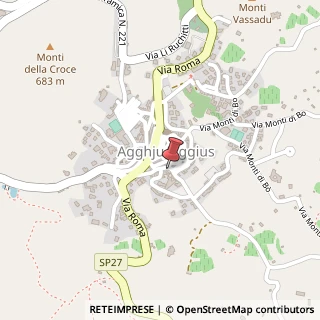 Mappa Via Monti di Lizu, 6, 07020 Aggius, Sassari (Sardegna)