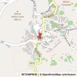 Mappa Via Roma, 83, 07020 Aggius, Sassari (Sardegna)