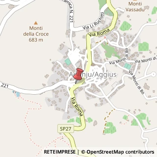 Mappa Via Roma, 69, 07020 Aggius, Sassari (Sardegna)