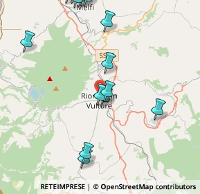 Mappa Via Ventaruolo, 85028 Rionero In Vulture PZ, Italia (5.478)