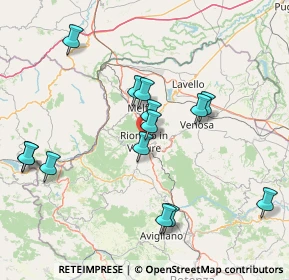 Mappa Via Ventaruolo, 85028 Rionero In Vulture PZ, Italia (16.85214)