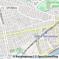 Mapa Olbia