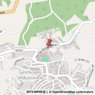 Mappa Via Petrile, 29, 83054 Sant'Angelo dei Lombardi, Avellino (Campania)