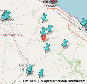 Mappa Contrada Cristo della Cozzana, 70043 Monopoli BA, Italia (6.5915)