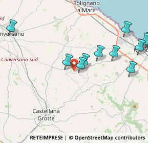 Mappa Contrada Cristo della Cozzana, 70043 Monopoli BA, Italia (6.731)