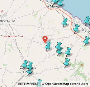 Mappa Contrada Cristo della Cozzana, 70043 Monopoli BA, Italia (6.03353)