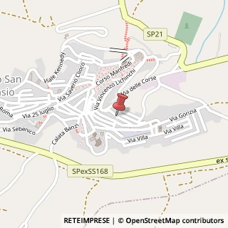 Mappa Via Cuspide, Palazzo San Gervasio, PZ 85026, 85026 Palazzo San Gervasio PZ, Italia, 85026 Palazzo San Gervasio, Potenza (Basilicata)