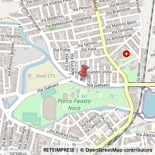 Mappa Via Luigi Galvani, 76, 07026 Olbia, Olbia-Tempio (Sardegna)