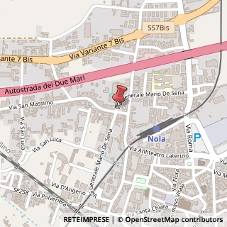 Mappa Via de Sena, 69, 80035 Avella, Avellino (Campania)