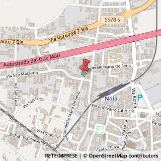 Mappa Via M. De Sena, 75, 80035 Camposano, Napoli (Campania)