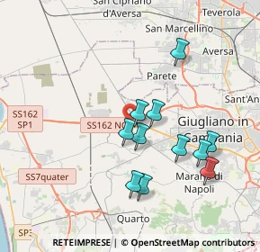 Mappa Via Circumvallazione Esterna di Napoli, 80019 Giugliano in Campania NA, Italia (3.58636)