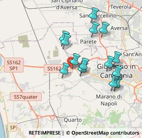Mappa Via Circumvallazione Esterna di Napoli, 80019 Giugliano in Campania NA, Italia (3.62786)