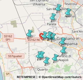 Mappa Via Circumvallazione Esterna di Napoli, 80019 Giugliano in Campania NA, Italia (3.78)
