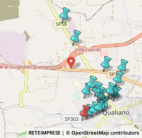 Mappa Via Circumvallazione Esterna di Napoli, 80019 Giugliano in Campania NA, Italia (1.32)
