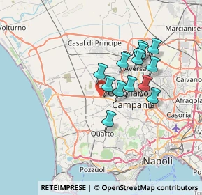 Mappa Via Circumvallazione Esterna di Napoli, 80019 Giugliano in Campania NA, Italia (5.97615)