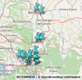 Mappa Contrada Spineta, 83100 Atripalda AV, Italia (18.086)