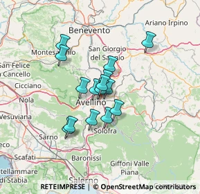 Mappa Contrada Spineta, 83100 Atripalda AV, Italia (9.778)