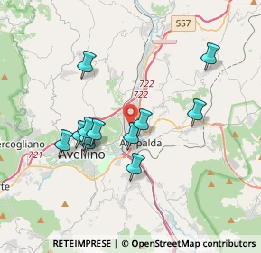 Mappa Contrada Spineta, 83100 Atripalda AV, Italia (3.50083)