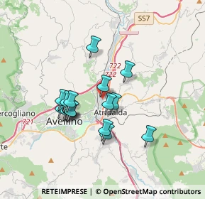 Mappa Contrada Spineta, 83100 Atripalda AV, Italia (3.09529)