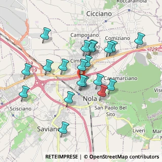 Mappa Via de Sena, 80035 Nola NA, Italia (1.8455)