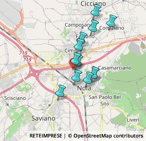 Mappa Via M. De Sena, 80035 Nola NA, Italia (1.45583)