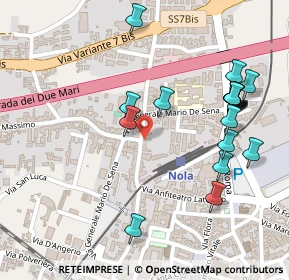 Mappa Via M. De Sena, 80035 Nola NA, Italia (0.2975)