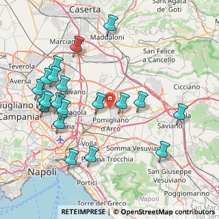 Mappa SP Pomigliano - Acerra, 80011 Fiat Spa Ed , Italia (9.776)