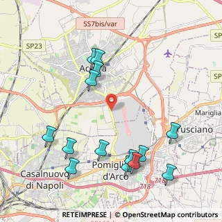 Mappa SP Pomigliano - Acerra, 80011 Fiat Spa Ed , Italia (2.52214)