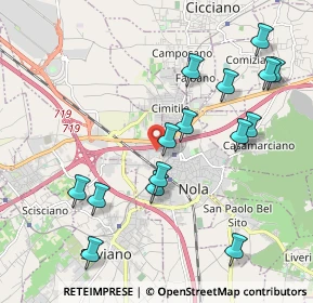 Mappa Via San Massimo, 80035 Nola NA, Italia (2.32333)