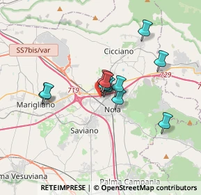 Mappa Via San Massimo, 80035 Nola NA, Italia (2.77364)