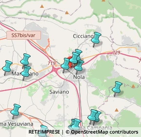 Mappa Via San Massimo, 80035 Nola NA, Italia (5.94556)