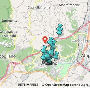 Mappa Contrada Sant'Eustachio Pennini, 83100 Avellino AV, Italia (1.49867)