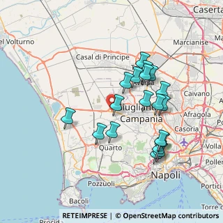 Mappa Circumvallazione Provinciale di Napoli, 80019 Qualiano NA, Italia (7.37421)