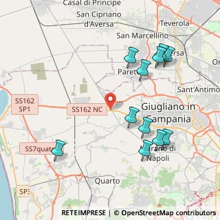 Mappa SP 1 Circumvallazione esterna di Napoli, 80019 Qualiano NA, Italia (4.69455)