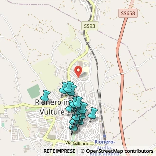 Mappa Via Pesaro, 85028 Rionero In Vulture PZ, Italia (0.6155)