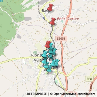 Mappa Via San Antonio, 85028 Rionero In Vulture PZ, Italia (0.77688)