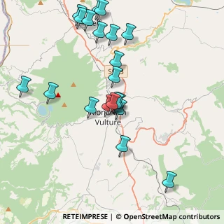Mappa Via San Antonio, 85028 Rionero In Vulture PZ, Italia (4.4075)