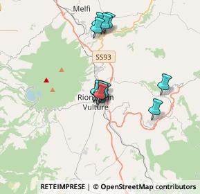 Mappa Via Pesaro, 85028 Rionero In Vulture PZ, Italia (2.8675)