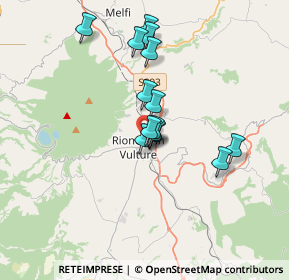 Mappa Via Pesaro, 85028 Rionero In Vulture PZ, Italia (2.97286)