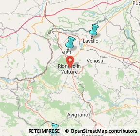 Mappa Via San Antonio, 85028 Rionero In Vulture PZ, Italia (38.89143)