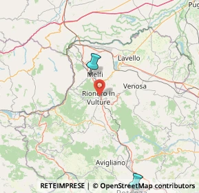 Mappa Via San Antonio, 85028 Rionero In Vulture PZ, Italia (67.14118)