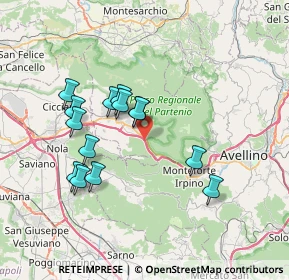 Mappa A16, 83027 Mugnano del Cardinale AV, Italia (7.07286)